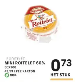 Bidfood Le roitelet mini roitelet 60% aanbieding