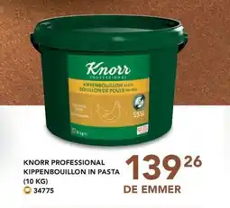 Bidfood Knorr professional kippenbouillon in pasta aanbieding