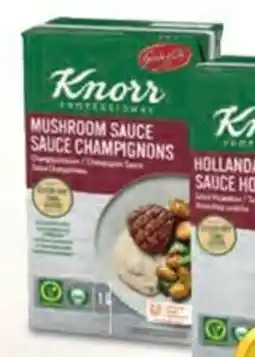 Bidfood Knorr professional garde d'or champignonsaus met garnituur aanbieding