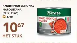 Bidfood Knorr professional napoletana aanbieding