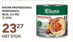 Bidfood Knorr professional peperonata aanbieding