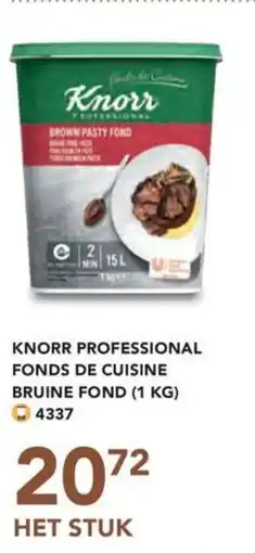 Bidfood Knorr professional fonds de cuisine bruine fond aanbieding