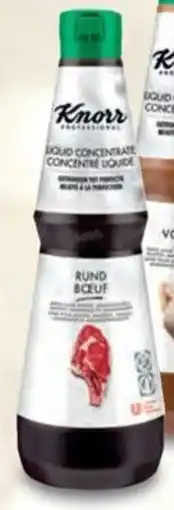 Bidfood Knorr professional liquid concentrate rund aanbieding