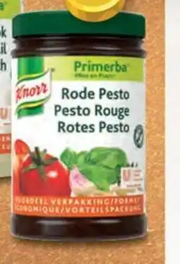 Bidfood Knorr primerba rode pesto aanbieding