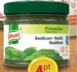Bidfood Knorr primerba basilicum aanbieding