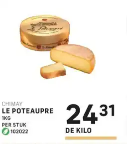 Bidfood Chimay le poteaupre aanbieding