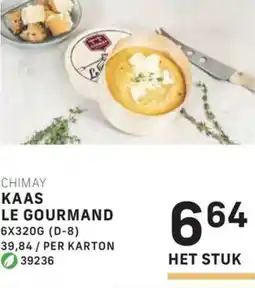 Bidfood Chimay kaas le gourmand aanbieding