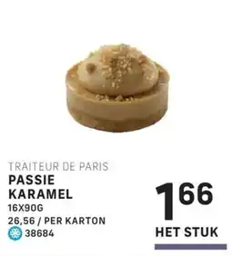 Bidfood Traiteur de paris passie karamel aanbieding