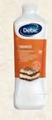 Bidfood Debic tiramisu basis voor dessert aanbieding