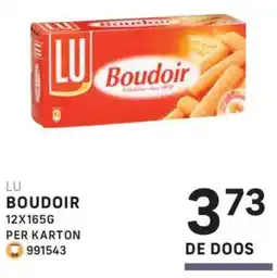 Bidfood LU boudoir aanbieding