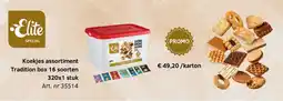 Bidfood Koekjes assortiment Tradition box aanbieding