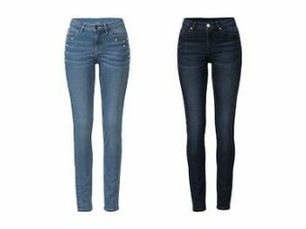 ESMARA® Skinny damesjeans van een katoenmix