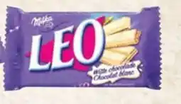 Bidfood Milka assortiment leo witte en melk chocolade aanbieding