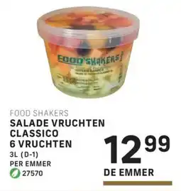Bidfood Food'shakers salade vruchten classico 6 vruchten aanbieding