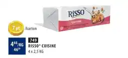 Bidfood Risso cuisine aanbieding
