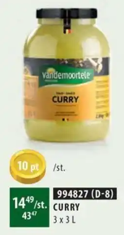 Bidfood Curry aanbieding