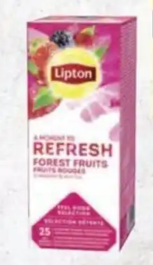 Bidfood Lipton thee bosvruchten aanbieding