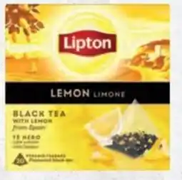 Bidfood Lipton thee piramide lemon aanbieding