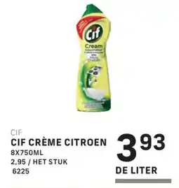 Bidfood Cif crème citroen aanbieding