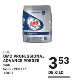 Bidfood Omo professional advance poeder aanbieding