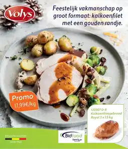 Bidfood Kalkoenfiletgebraad royal aanbieding