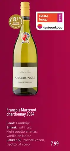 Jumbo François martenot chardonnay 2024 aanbieding
