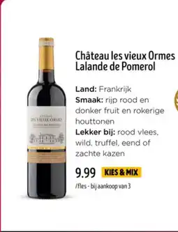 Jumbo Château les vieux ormes lalande de pomerol aanbieding