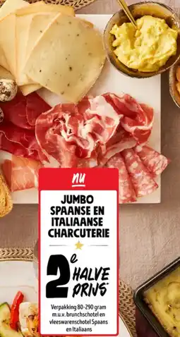 Jumbo Jumbo spaanse en italiaanse charcuterie aanbieding