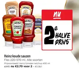 Jumbo Heinz koude sauzen aanbieding