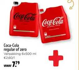 Jumbo Coca-Cola regular of zero aanbieding