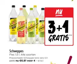 Jumbo Schweppes aanbieding