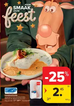 Carrefour Market Kabeljauwhaasje aanbieding