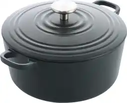 Coolblue BK BOUR CastIron Cocotte 24 cm Earl Grey aanbieding