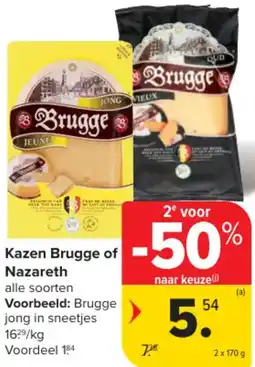 Carrefour Market Kazen Brugge of Nazareth aanbieding