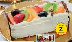 Carrefour Market Stronk met Slagroom en Vers Fruit Carrefour aanbieding