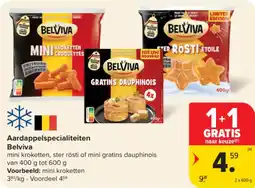 Carrefour Market Aardappelspecialiteiten Belviva aanbieding