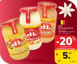 Carrefour Market Saus Devos & Lemmens aanbieding