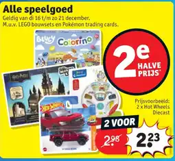 Kruidvat 2 x Hot Wheels Diecast aanbieding