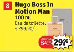 Kruidvat Hugo Boss In Motion Man aanbieding