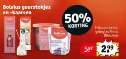 Kruidvat Bolsius geurstokjes en -kaarsen aanbieding
