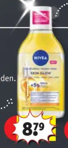 Kruidvat NIVEA Skin Glow Micellar Water aanbieding