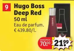 Kruidvat Hugo Boss Deep Red aanbieding