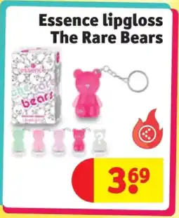 Kruidvat Essence lipgloss The Rare Bears aanbieding