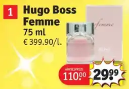 Kruidvat Hugo Boss Femme aanbieding