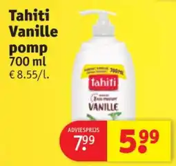 Kruidvat Tahiti Vanille pomp aanbieding