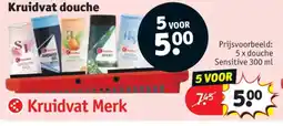 Kruidvat Kruidvat douche aanbieding