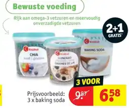 Kruidvat 3 x baking soda aanbieding
