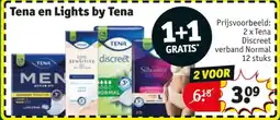 Kruidvat 2 x Tena Discreet verband Normal 12 stuks aanbieding