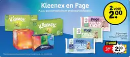 Kruidvat 2 x Page vochtig toiletpapier Fris en zacht 38 stuks aanbieding