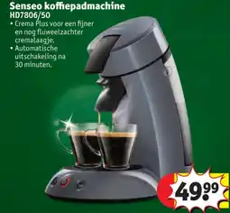 Kruidvat Senseo koffiepadmachine aanbieding